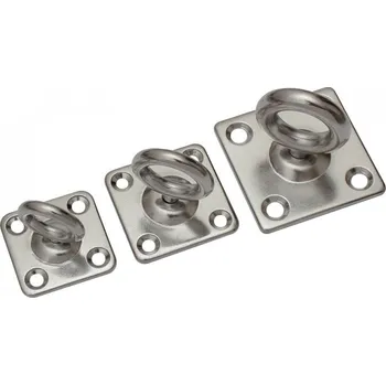 Stolová deska Nerezová deska čtvercová s otočným okem Velkosti dle varianty - tabulky: A