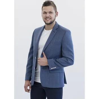 Pánské sako Pánské sako Barva: Modrá, Velikost: 46, Střih: REGULAR FIT