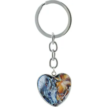 Klíčenka kůň - srdce (2)