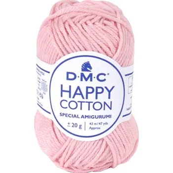 Příze Příze HAPPY COTTON 20g, růžová - odstín 764