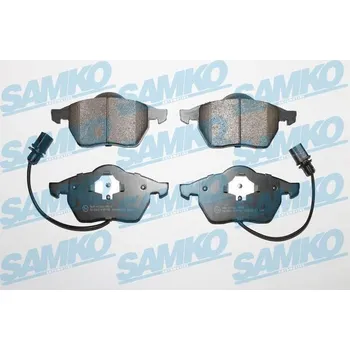 Brzdová destička Sada brzdových destiček, kotoučová brzda SAMKO 5SP790