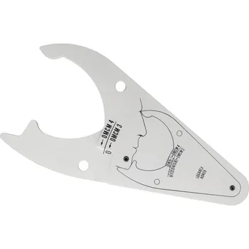 Plynová maska ARMÁDNÍ ORIGINÁL ČSLA Faciometr pro určení velikosti plynové masky