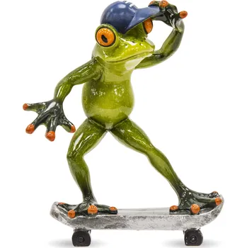 Keramická žabka - Skater