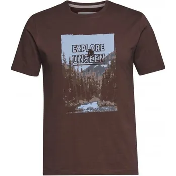 Pánské tričko STIHL Tričko EXPLORE hnědé Velikost: XXL
