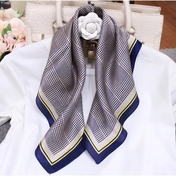 Šátek Malý šátek z hedvábí- Houndstooth 2