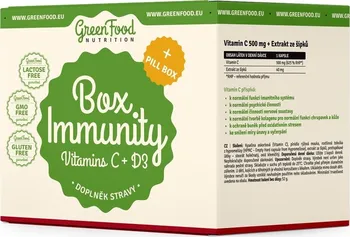 GreenFood Nutrition Box Immunity + Pillbox 120 cps.