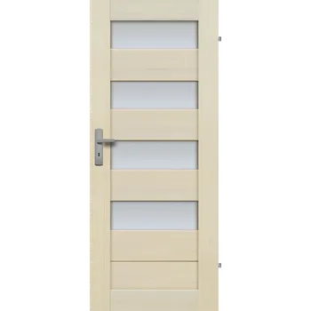 Interiérové dveře Interiérové dveře Radex dřevěné TOSSA 4S Šířka dveří: 80 cm, Otvírání dvěří: Pravé