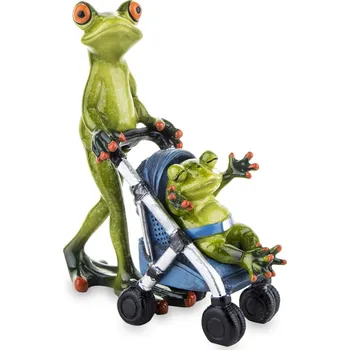 Keramická žabka - Otec na mateřské