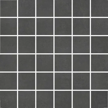 Concrete anthracite mozaika mat - dlaždice mozaika 29,7x29,7 šedá 153645