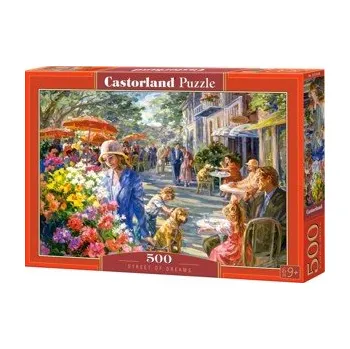 Puzzle Puzzle Castorland 500 dílků - Ulice snů