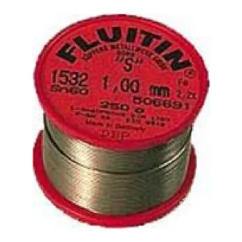 Páječka Pájka FLUITIN 1KG - 1mm a 2mm pájecí cín v cívce 1kg velmi vysoké kvality Provedení: 1mm