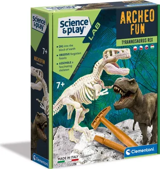Dětská vědecká sada Clementoni Vykopávky T-Rex