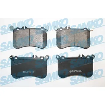 Brzdová destička Sada brzdových destiček, kotoučová brzda SAMKO 5SP2090