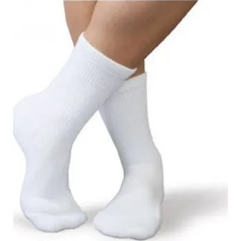 Pánské ponožky PVP Ponožky ze 100% bavlny bílá - 37-38