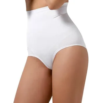 Stahovací kalhotky AXIRYA - Bezešvé vysoké stahovací kahotky - bílá/XXL/XXX