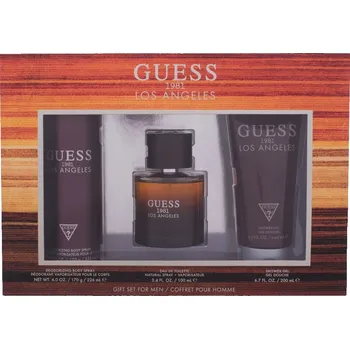 Pánský parfém Guess 1981 Los Angeles M EDT, 100 ml + deodorant 226 ml + sprchový gel 200 ml