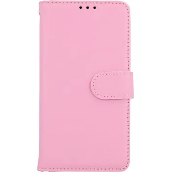 Pouzdro na mobilní telefon Pouzdro iPhone 13 Pro knížkové světle růžové s přezkou (obal neboli kryt na iPhone 13 Pro)