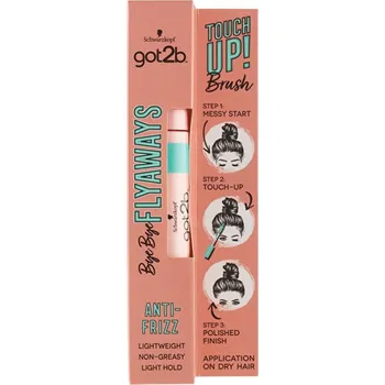 Stylingový přípravek Schwarzkopf got2b Bye Bye Flyaways Hair Taming Brush řasenka na vlasy 16 ml