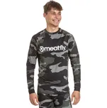 tričko Meatfly Avery Termo LS - Woodland XL