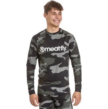 tričko Meatfly Avery Termo LS - Woodland XL