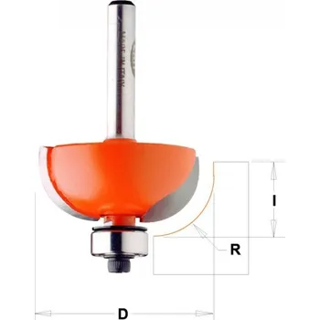 Příslušenství k frézce Zaoblovací fréza vypouklá SK R6,35 25,4x12,7 d=8mm