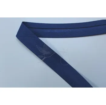 Šikmý proužek zažehlený 18mm - vlajková modrá