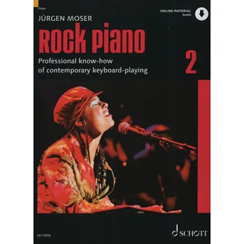 ROCK PIANO 2 by Jurgen Moser + Audio Online / klavír