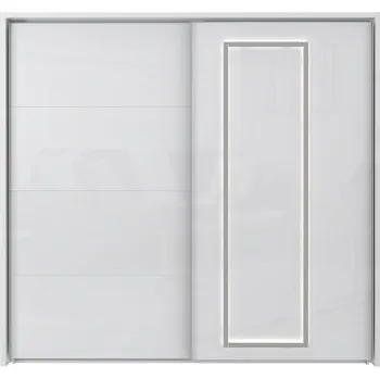 Šatní skříň Šatní skříň Nucleus - bílá/lesk