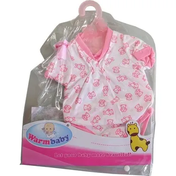 Panenka MADE Oblečení pro panenky 42 cm Růžová medvídci