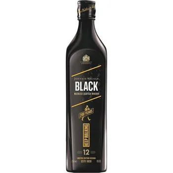 Likér Johnnie Walker Black Label 200 Years Aged 12 Years 0,7 l 40 %