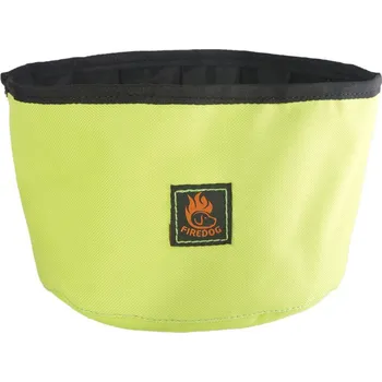 Miska pro psa Firedog Cestovní miska 2,0 L neónovozelená