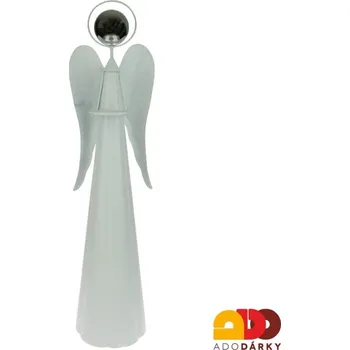 Svícen Plechový anděl svícen 63 cm (Socha anděla)