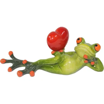 Keramická žabka - Romantik
