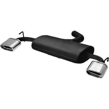 Výfuková trubka ULTER SPORT Sportovní výfuk SEAT Altea 2004-2015,2x duplex koncovka oválná 145×75mm Vyberte motor: 1,9 TDi 77kW STANDARD