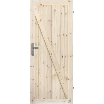 Interiérové dveře Interiérové dveře Radex dřevěné LOFT Z Šířka dveří: 60 cm, Otvírání dvěří: Levé