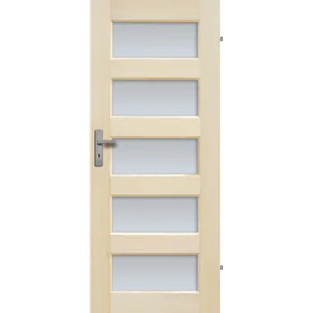 Interiérové dveře Interiérové dveře Radex dřevěné ISTRIA 5S Šířka dveří: 90 cm, Otvírání dvěří: Pravé