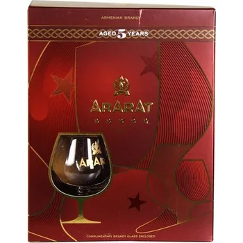 Likér Ararat Aged 5 Years + sklenice 0,7 l 40 %