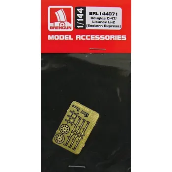 Plastikový model Brengun 1/144 Douglas C-47/ Lisunov Li-2 (EAEX)