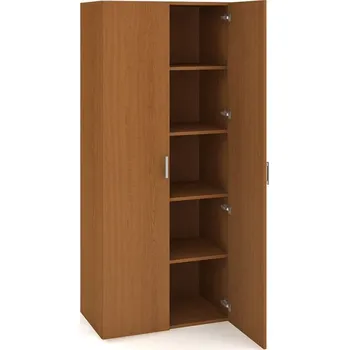 Kancelářský vozík HOBIS skříň policová dvéřová - D 5 80 00, třešeň + doprava zdarma