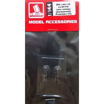 Plastikový model Brengun 1/144 Vacu canopy La-5F/FN (KP)