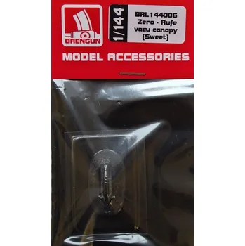 Plastikový model Brengun 1/144 Vacu canopy Zero - Rufe (SWEET)