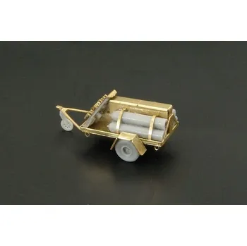 Plastikový model Brengun 1/144 U.S.NAVY Oxygen cart (2pcs.)