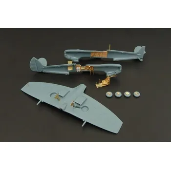 Plastikový model Brengun 1/144 Spitfire Mk.IX - PE set, 2 pcs. (EDU)