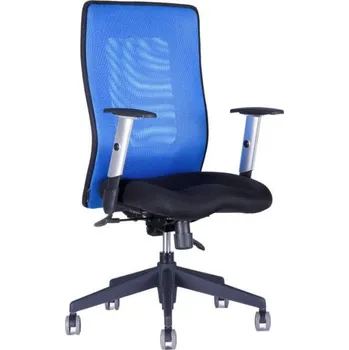 OFFICE PRO Kancelářská židle CALYPSO GRAND bez podhlavníku, modrá + doprava zdarma