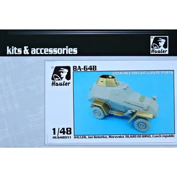 Plastikový model Hauler 1/48 BA-64B (full resin kit, incl. PE)