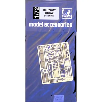 Plastikový model Hauler 1/72 DUKW - detail PE set (ITAL)