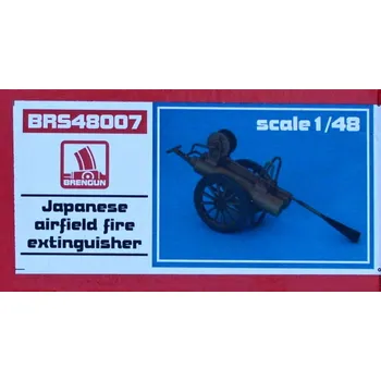 Plastikový model Brengun 1/48 Japanese airfield fire extinguisher