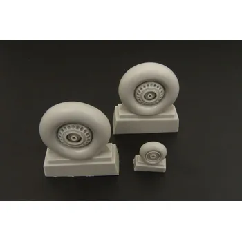 Plastikový model Brengun 1/48 Wellington - wheels set (TRUMP)