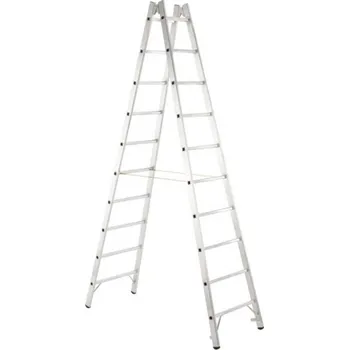 Žebřík Zarges ZARGES přičlový stojací žebřík, štafle 2x12 přičlí + doprava zdarma