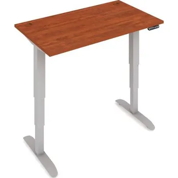 Kancelářský vozík HOBIS výškově stavitelný stůl 120 cm, paměť.ovlad. - MOTION MS 3M 1200, třešeň + doprava zdarma